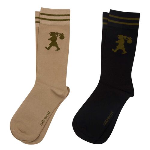 Karen Walker Runaway Girl Socks - 2 Pack